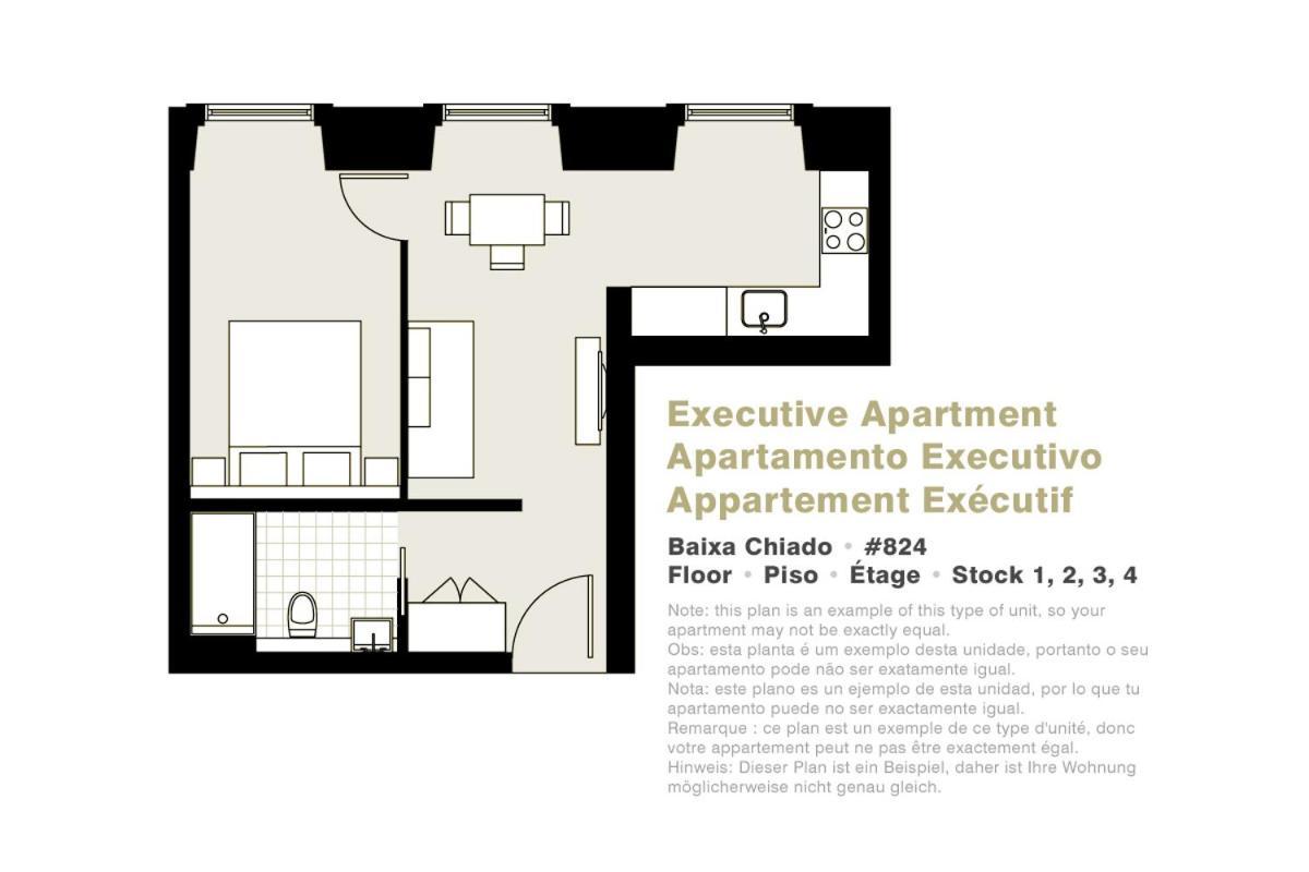 Lisbon Serviced Apartments - Baixa Luaran gambar