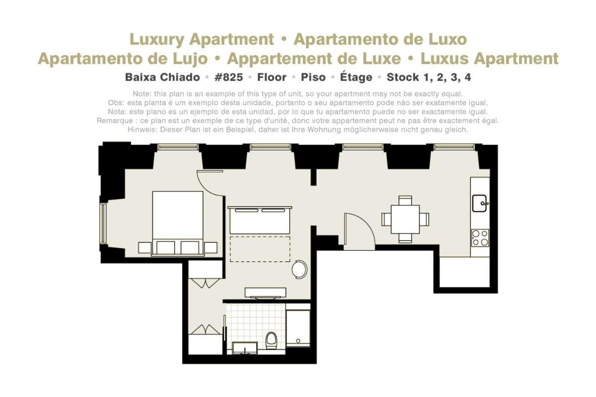 Lisbon Serviced Apartments - Baixa Luaran gambar