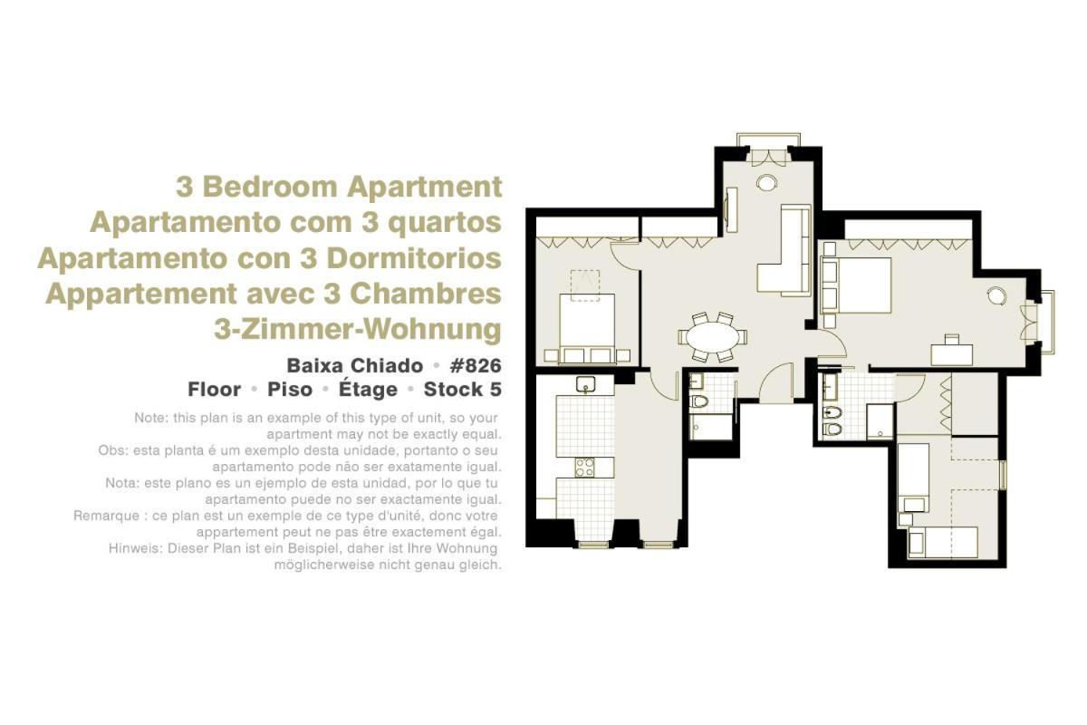 Lisbon Serviced Apartments - Baixa Luaran gambar